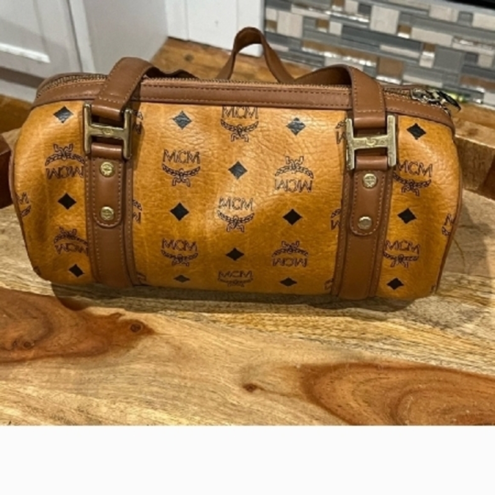 MCM Brown Shoulder Bags